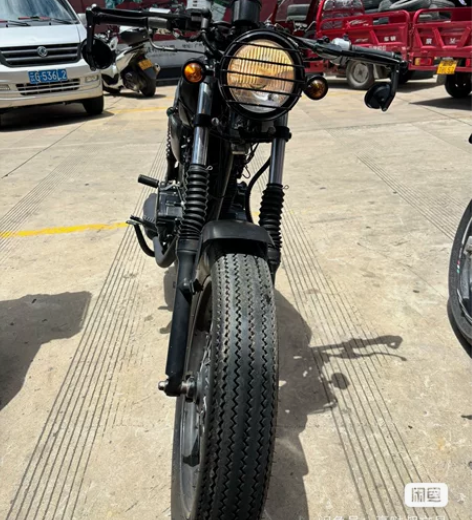 改装复古摩托  宗申150cc 发动机，上...
