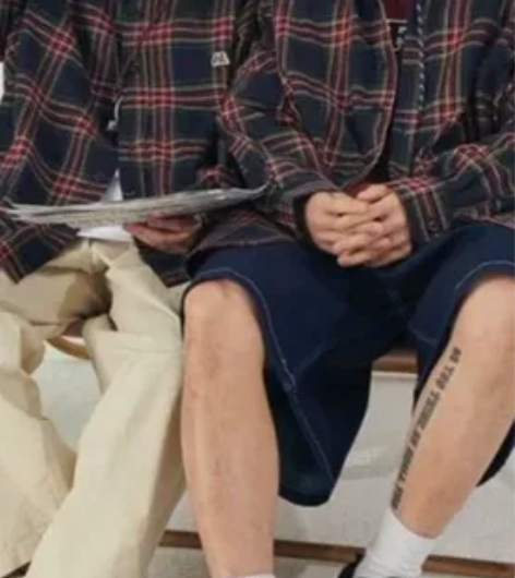 酒红色格子衬衫xl码oversize 风 ...