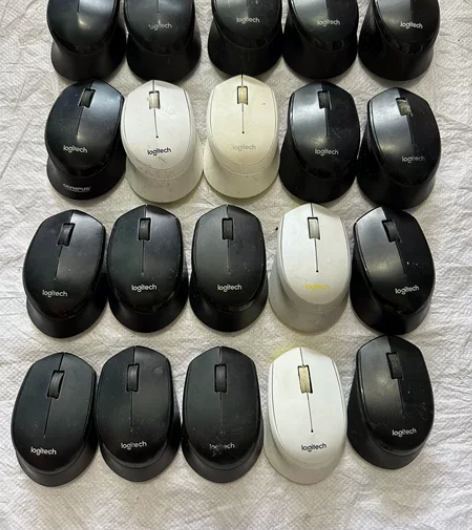 罗技M330办公无线鼠标打包套餐（全部有接...