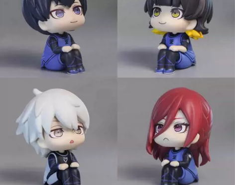 蓝色监狱手办周边模型玩偶公仔玩具人偶摆件Q...