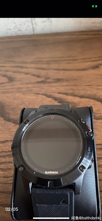 佳明fenix5X心率表国行中文蓝宝石碳镀...