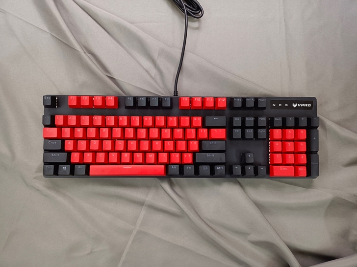 雷柏V500pro机械键盘