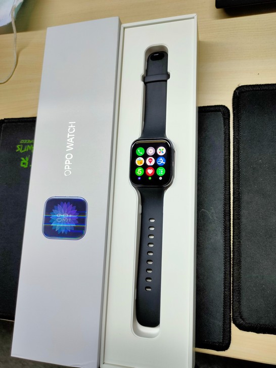 刚刚入手的oppo watch41mm，功...