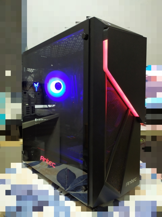 安钛克龙焰机箱，2600，b450火箭筒主...