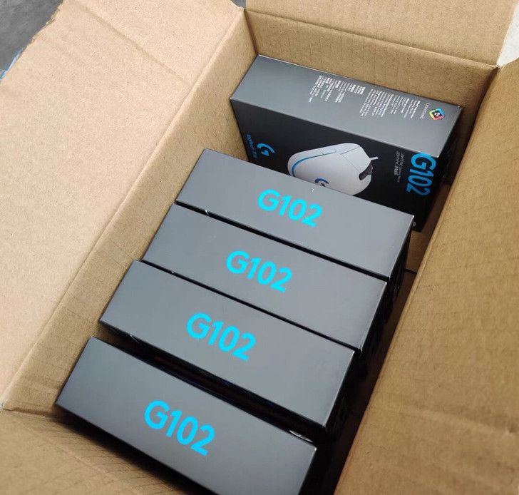 罗技G102二代有线游戏电竞鼠标RGB灯光...