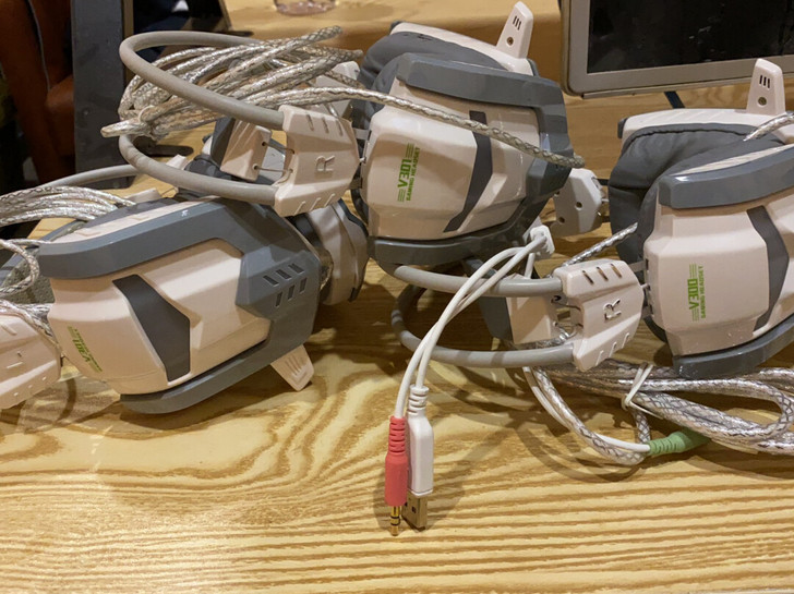 达尔优网吧工包耳机，老库存，一手没用过，U...