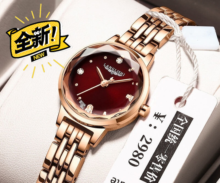 2021年瑞士新款防水手链式女士全自动新款...