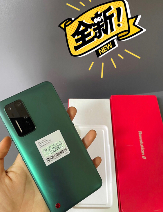 锤子R2 12+256GB骁龙865松果绿...