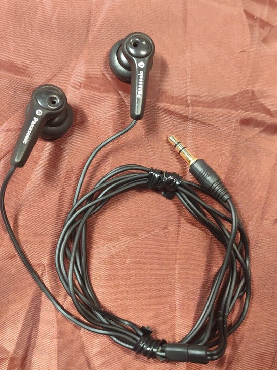 松下CD黑色直头耳机   全新