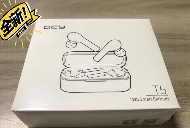 全新原封 QCY T5蓝牙耳机真无线蓝牙耳...