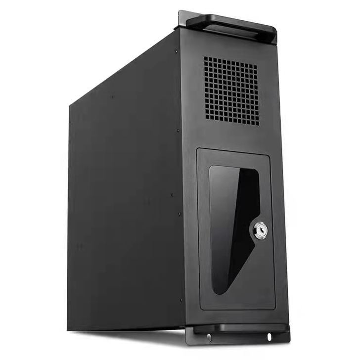 电脑4U服务器工控工程工作站主机箱14硬盘...