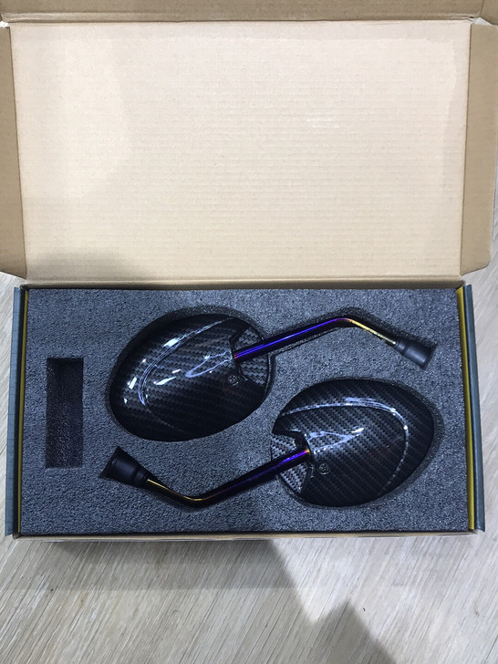 小牛反光镜,烧钛包碳