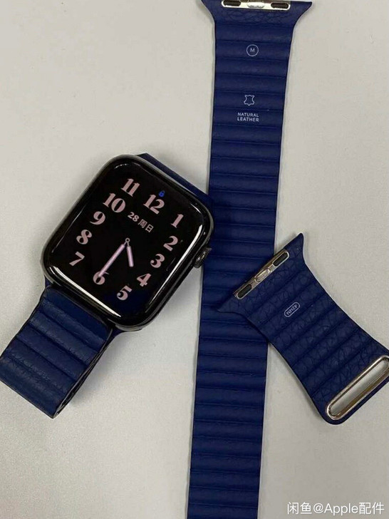 苹果原装正品Apple Watch皮革皮制...