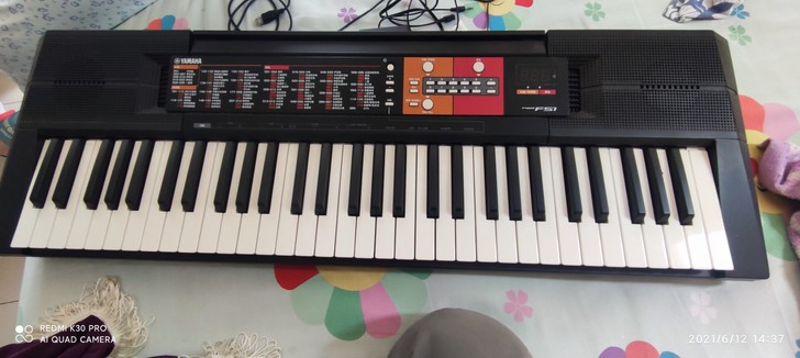 全新雅马哈电子琴，买来孩子就没弹，转给有需...