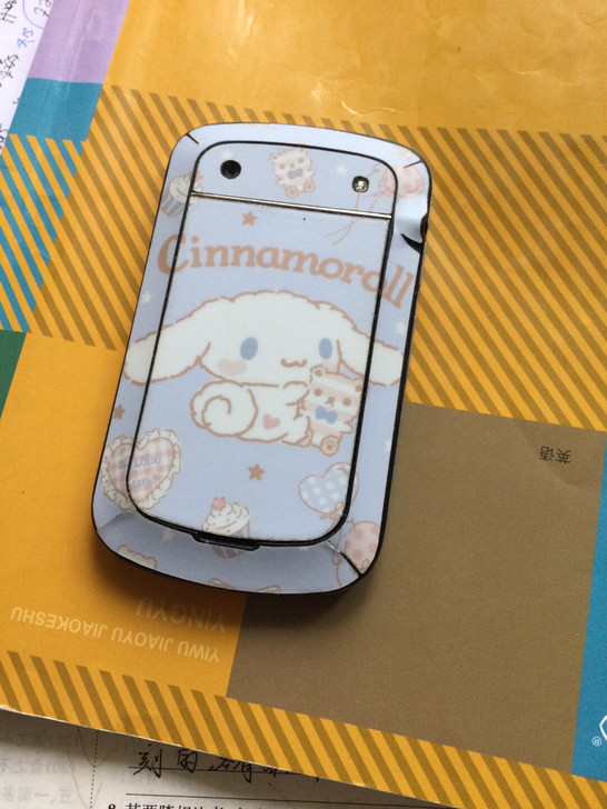 黑莓9900全键盘触摸屏备用机 成色如图所...