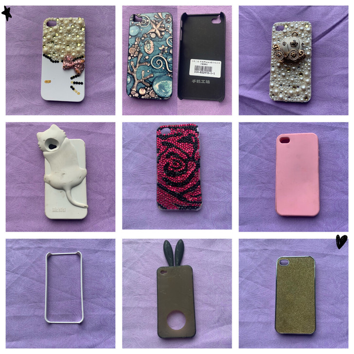 9个苹果iphone4S手机个性后壳