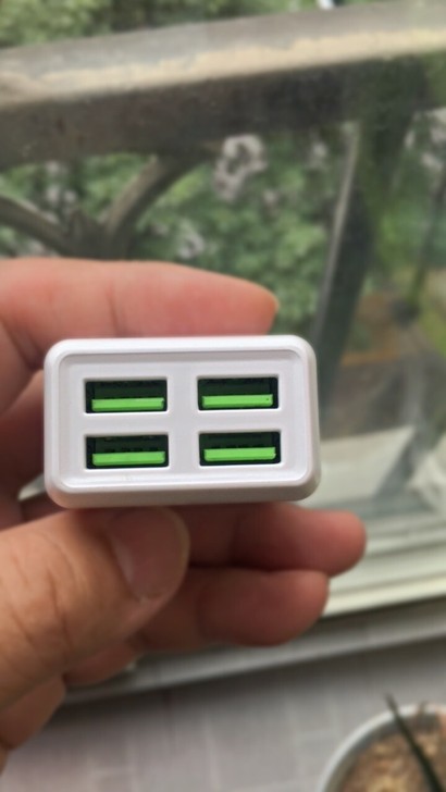 手机4usb充电神器多口充电头安卓闪充头苹...