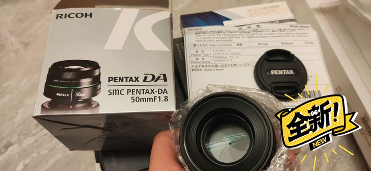 全新日产PENTAX宾德DA50mmF1....