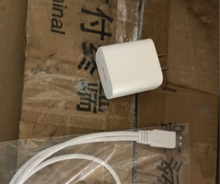 刷脸支付设备商米非原装充电器，充电头+线，...