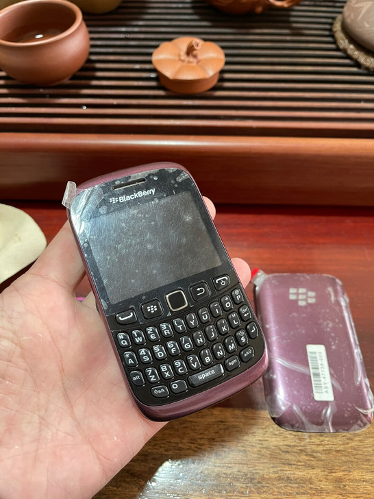 全新黑莓9320紫色