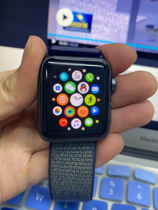 苹果apple watch黑色38一代S1...