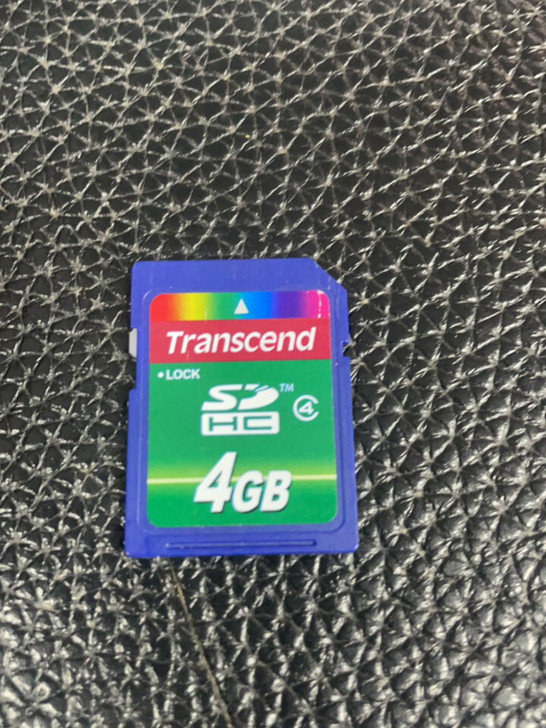 transcend存储卡SD4G