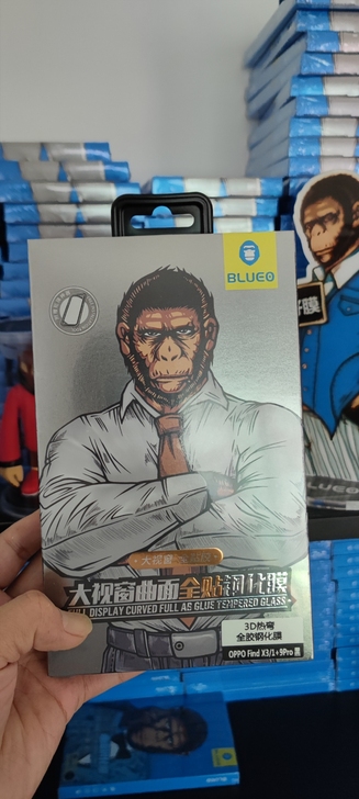 蓝猩oppofindx3/x2pro全胶钢...