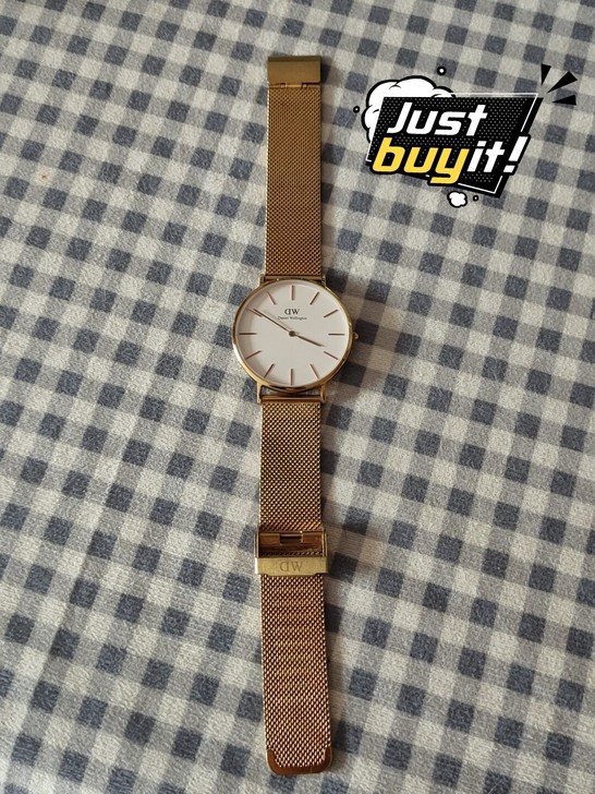 DW女表 腕表 八成新，别人送的，不知真伪
