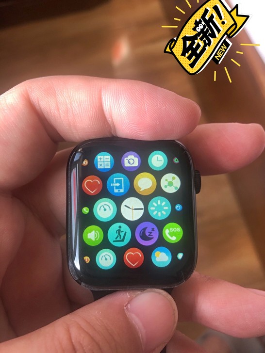 华强北通用苹果S6M16plus智能手表蓝...