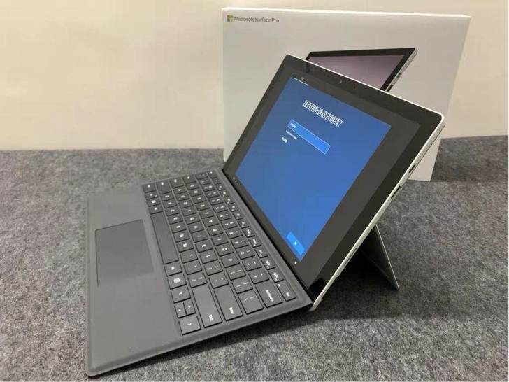 微软surface pro7 真机实拍,新...