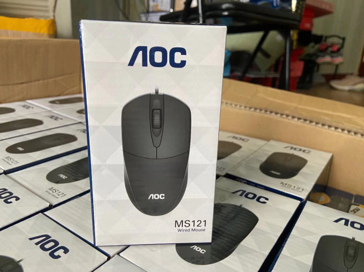 全新AOCMS121有线鼠标,大量库存现货...