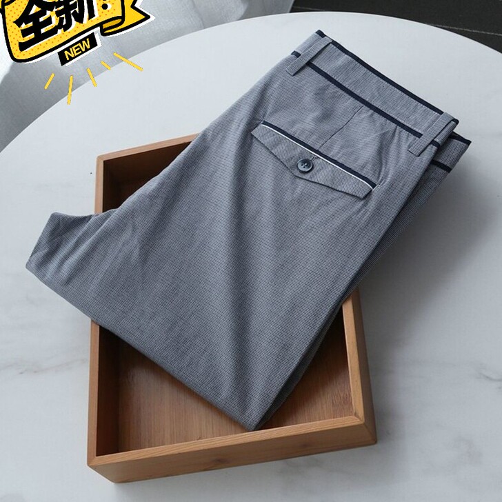 58包邮 天丝棉夏季超薄西裤空调裤长裤直筒...