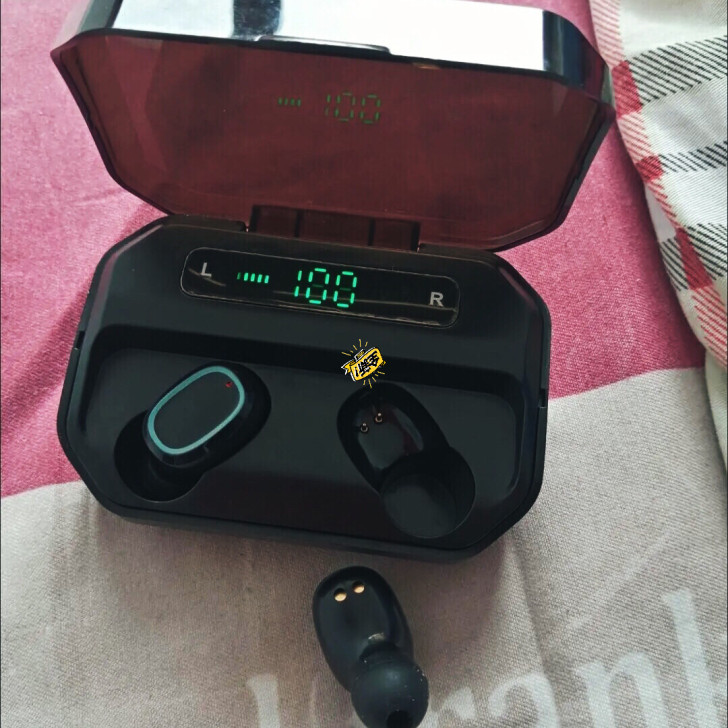 #节后鱼生#无线蓝牙耳机双耳入耳式运动防掉...