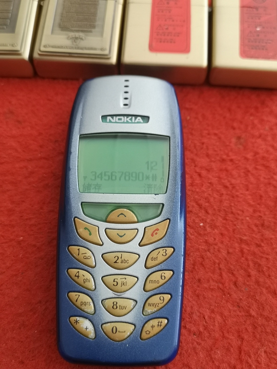 古董手机，怀旧经典，诺基亚3350，功能正...