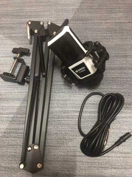 雅马哈电容麦克风专业直播录音k歌话筒手机电...