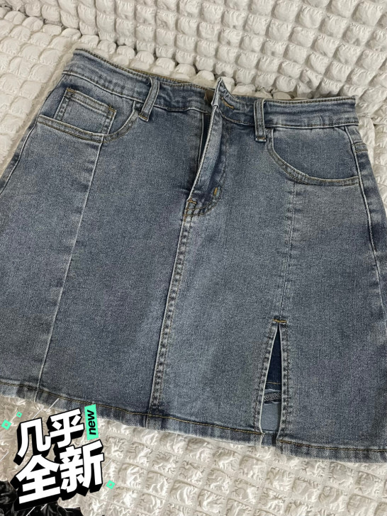 包臀牛仔短裤短裙半身裙