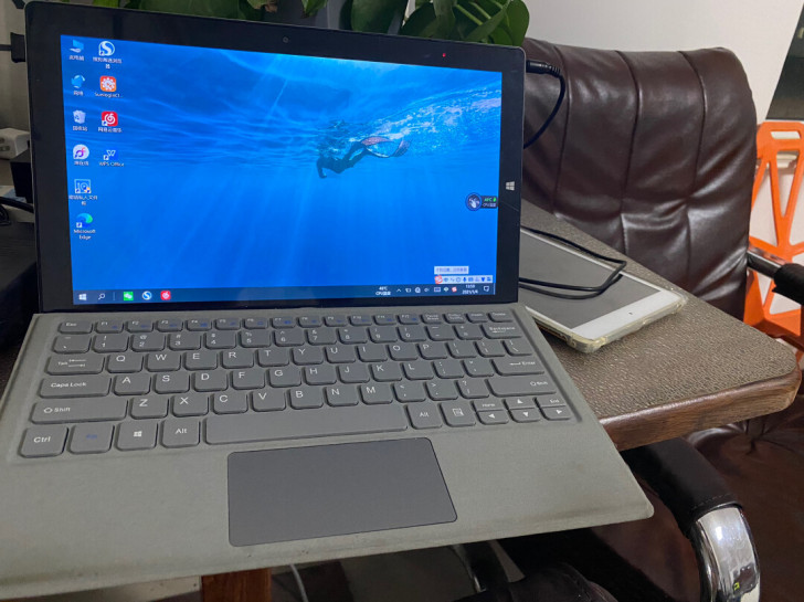 中柏平板电脑自用办公，非常流畅，手写触摸屏...