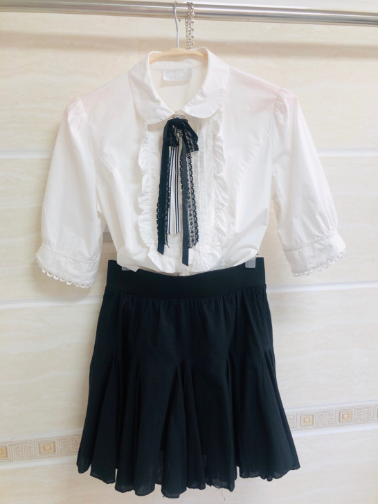 黑色半裙伞裙，XL码，松紧高腰，2021年...