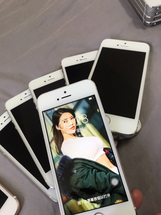二手原装5s/5s游戏机/苹果5s备用机原...