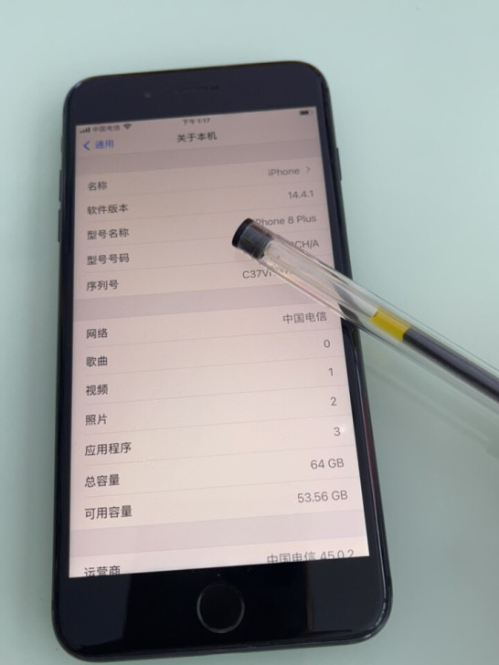 自用手机，换新机闲置下来了，就换了新电池，...