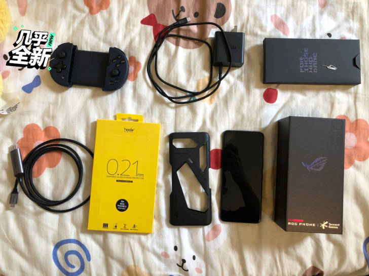 几乎全新ROG 5 手机,12g+128g...