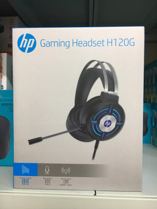 全新原装惠普H120G游戏USB7.1电竞...
