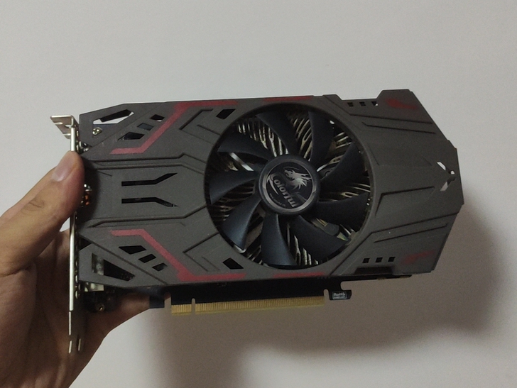 出刚拆机七彩虹GTX150Ti 4GB D...