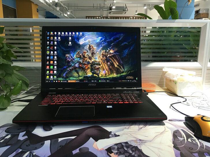 17寸微星GE72-6QF 显卡GTX97...