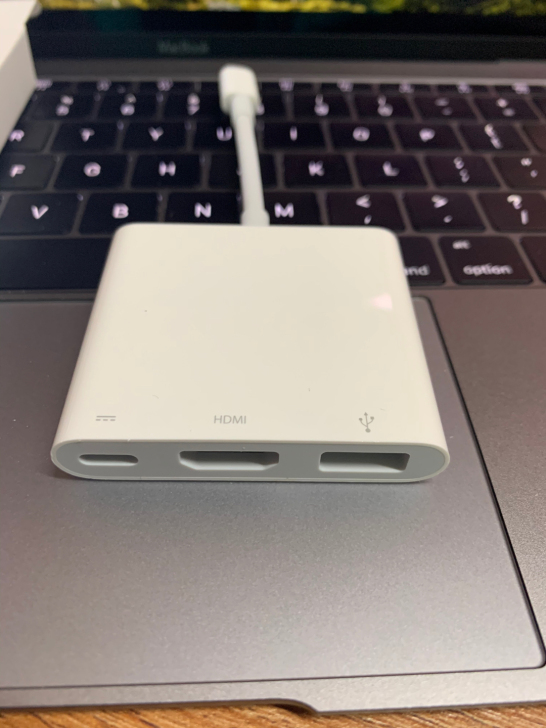 苹果usb-c数字影音多端口转换器MUF8...