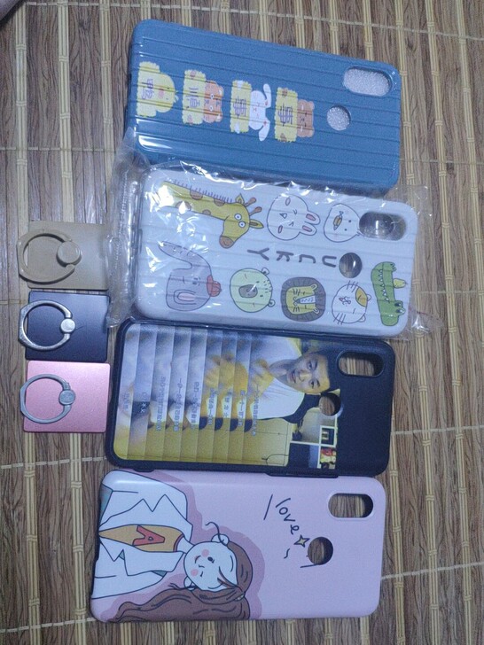 小米8手机壳+手机支撑贴