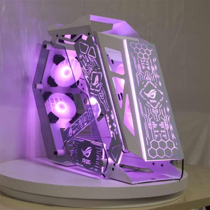 小咖、中咖,电竞游戏异形机箱 电脑机箱rg...