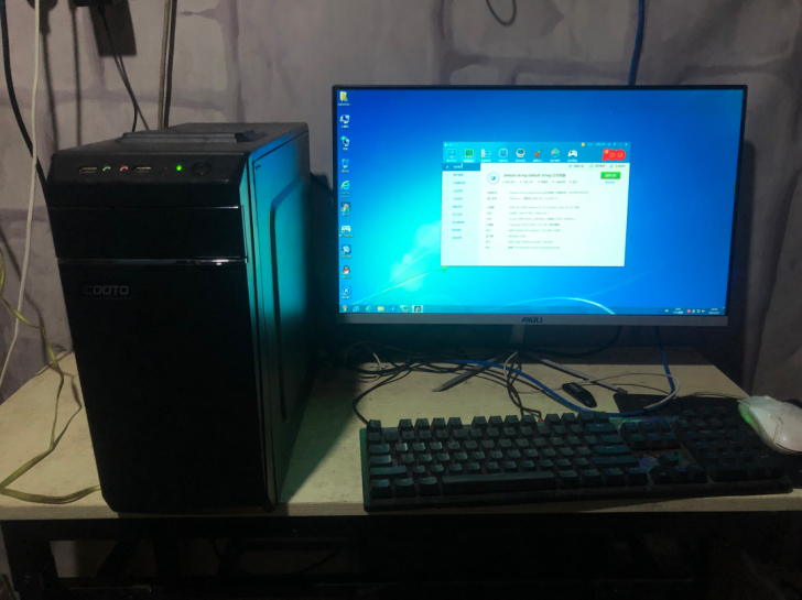 办公电脑主机16g内存，a6-7400k处...