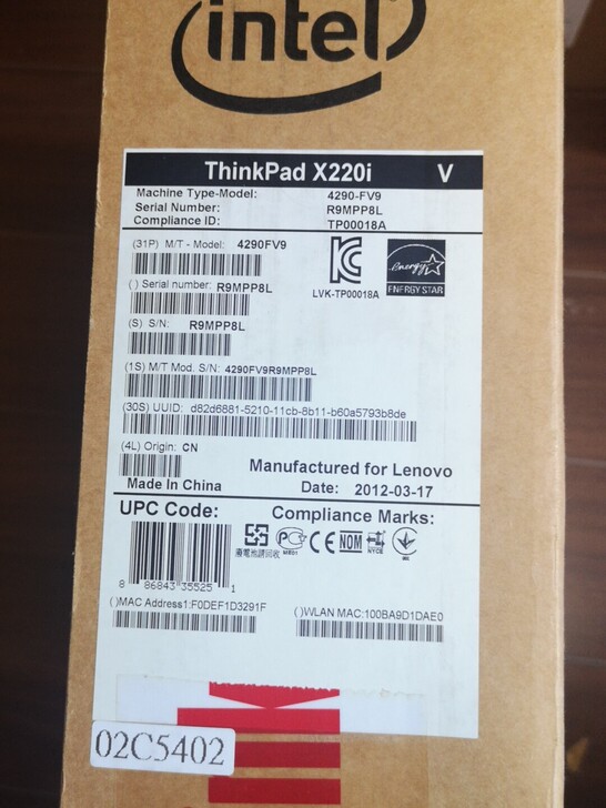 联想ThinkPad x220i笔记本电脑...