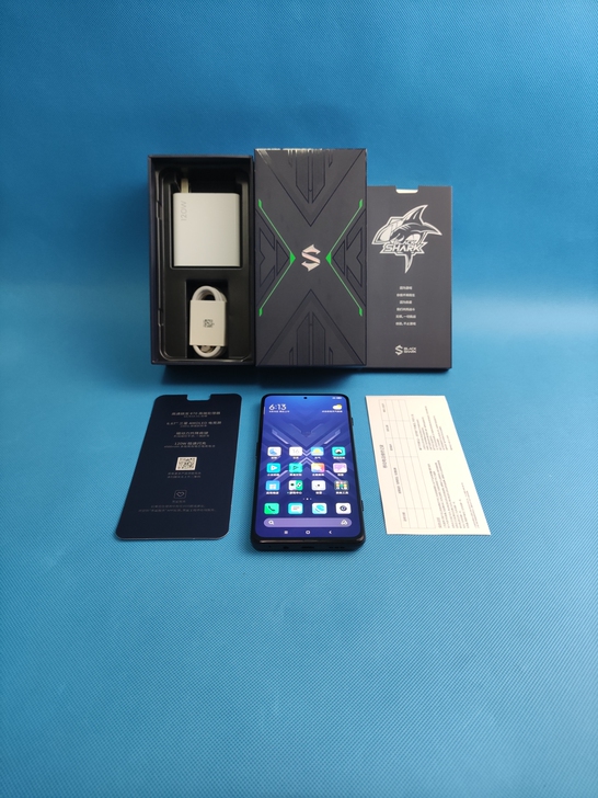 成色新小米黑鲨4黑色8+128G正品原装5...